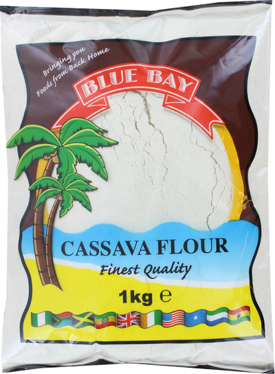 BLUE BAY Cassava Flour- 1kg-1 Kilograms-Global Food Hub