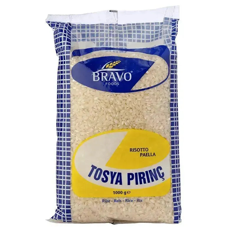 BRAVO TOSYA PIRINC (RISOTTO RICE) - 1Kg-Global Food Hub