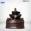 Back Flow Cone Incense Burner Antique Shiv-Global Food Hub