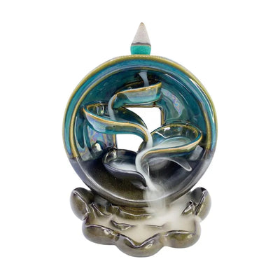 Back Flow Cone Incense Holder (Exclusive cones)-Global Food Hub