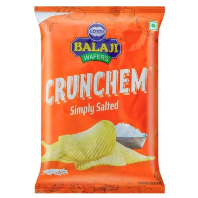 Balaji Crunchem Simply Salted Potato Wafers - 30g-Global Food Hub