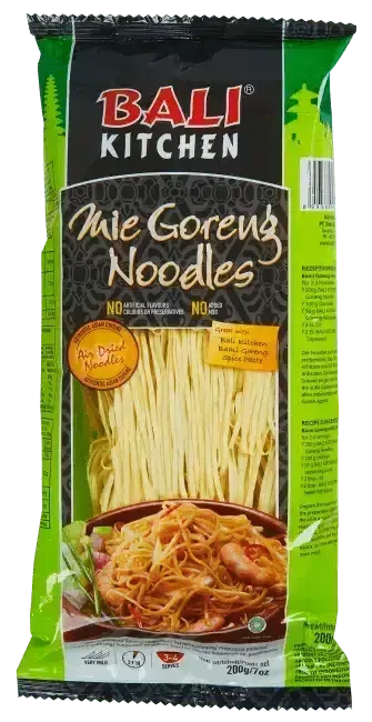 Bali Kitchen Mie Goreng Noodles - 200g-Global Food Hub