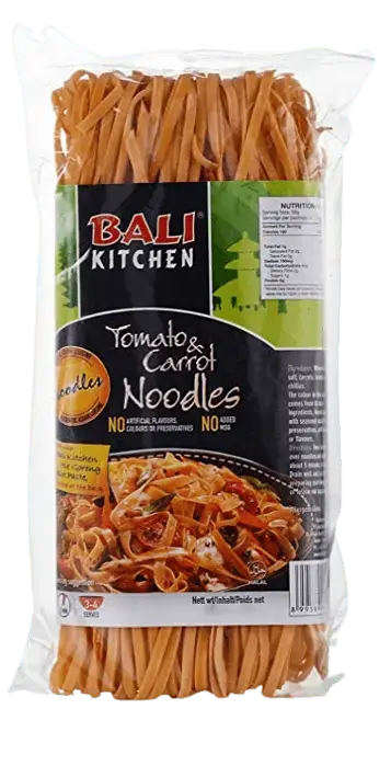 Bali Kitchen Tomato and Carrot Noodles-200 grams-Global Food Hub