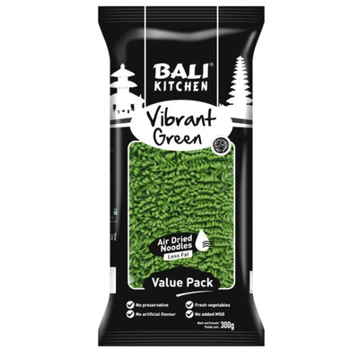 Bali Kitchen Vibrant Green Noodles-300 grams-Global Food Hub