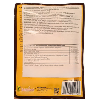 Bamboe Bumbu Nasi Goreng Pedas - 40g-Global Food Hub