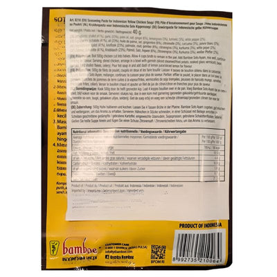Bamboe Bumbu Soto Ayam - 40g-Global Food Hub