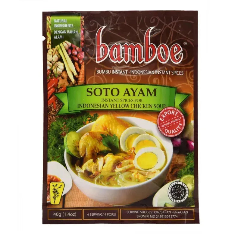 Bamboe Bumbu Soto Ayam - 40g-Global Food Hub