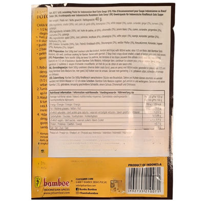 Bamboe Bumbu Soto Daging / Madura - 40g-Global Food Hub