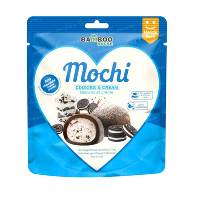 Bamboo House Cookies & Cream Mochi - 105g-Global Food Hub