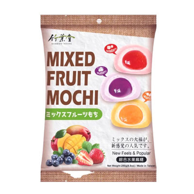 Bamboo House Mixed Fruit Mochi - 250g-Global Food Hub