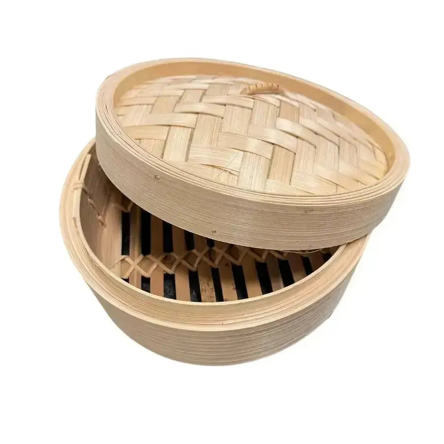 Bamboo Steamer 8""-Global Food Hub