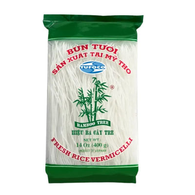 Bamboo Tree Fresh Rice Vermicelli - 400g-Global Food Hub