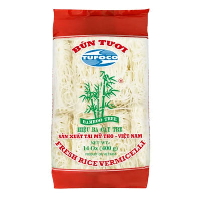 Bamboo Tree Fresh Rice Vermicelli 8pcs - 400g-Global Food Hub