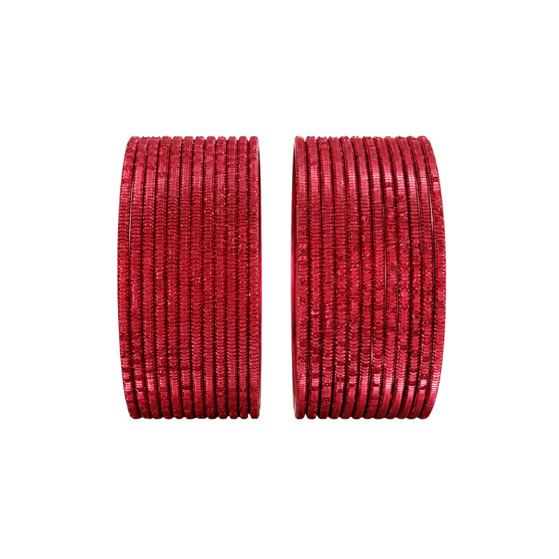 Bella Adults Bangles Set of 24 - Bloody Red - Size 2.4-Global Food Hub