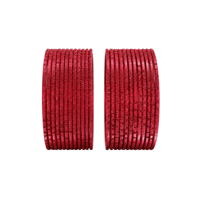Bella Adults Bangles Set of 24 - Bloody Red - Size 2.8-Global Food Hub