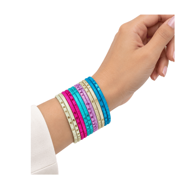 Bella Adults Bangles Set of 24 - Multicolour - Size 2.6-Global Food Hub