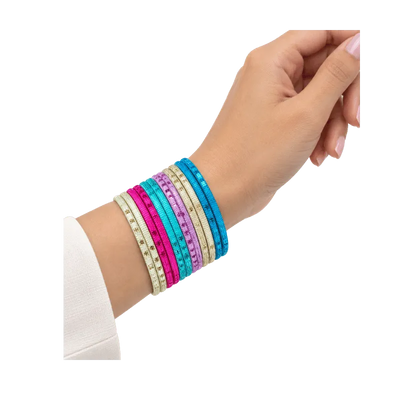 Bella Adults Bangles Set of 24 - Multicolour - Size 2.4-Global Food Hub