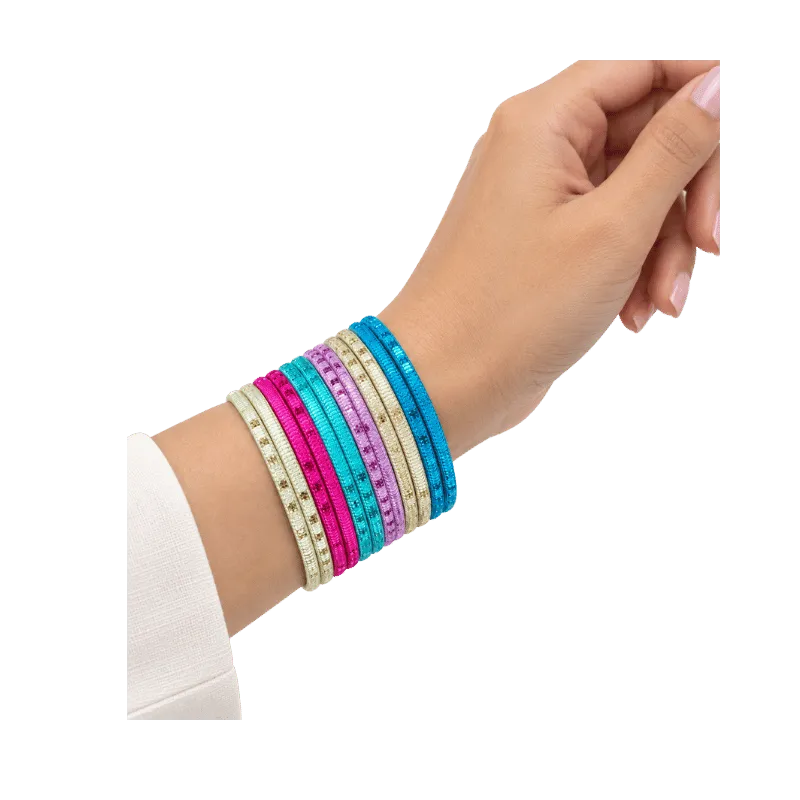 Bella Adults Bangles Set of 24 - Multicolour - Size 2.6-Global Food Hub