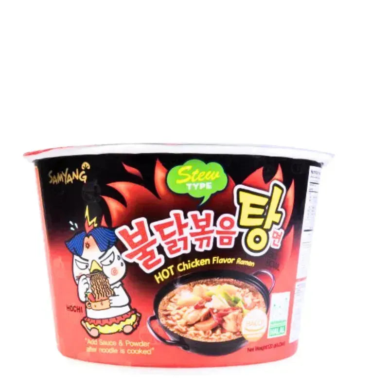 Best Before 11 April'26 Samyang Big Bowl Noodle Hot Chicken Stew - 120g-Global Food Hub