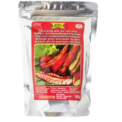 Best Before 11 February 25 - Lobo-Roast Red Pork Seasoning Mix (Char Siu) - 1Kg-Global Food Hub