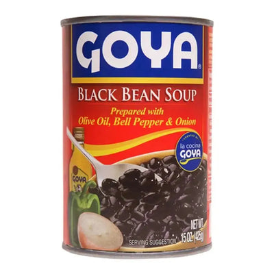 Best Before 13 December'25 GOYA Black Bean Soup - 425g-Global Food Hub