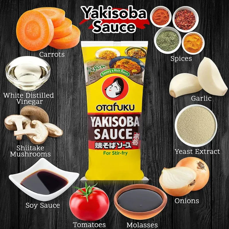 Best Before 13 February'26 Otafuku Yakisoba Sauce - 300g-Global Food Hub