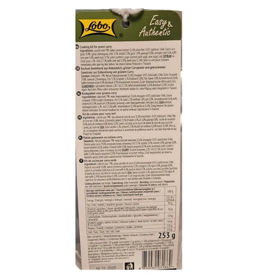 Best Before 15 February '25 - Lobo - Green Curry Cooking Kit - 253g-Global Food Hub