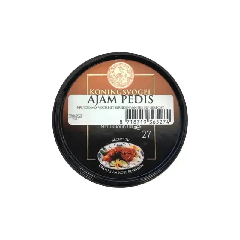 Best Before 16th January'26 Koningsvogel Boemboe Ajam Pedis - 100g-Global Food Hub