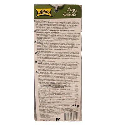 Best Before 18 November '25 - Lobo - Green Curry Cooking Kit - 253g-Global Food Hub
