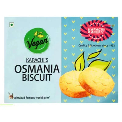 Best Before 1st August'26 Karachi Bakery Vegan Osmania Biscuits - 400g-Global Food Hub