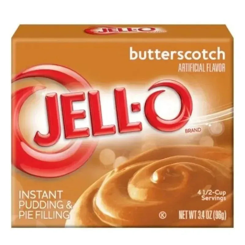 Best Before 21 September'25 Jell-O Butterscotch Instant Pudding - 99g-Global Food Hub