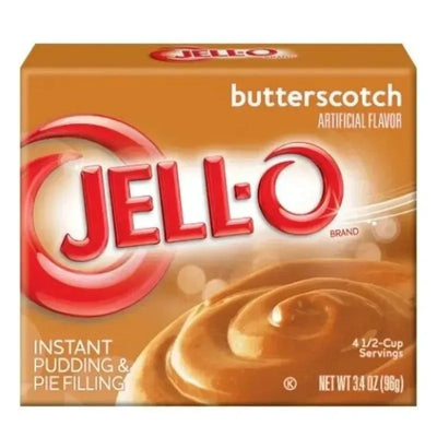 Best Before 21 September'25 Jell-O Butterscotch Instant Pudding - 99g-Global Food Hub