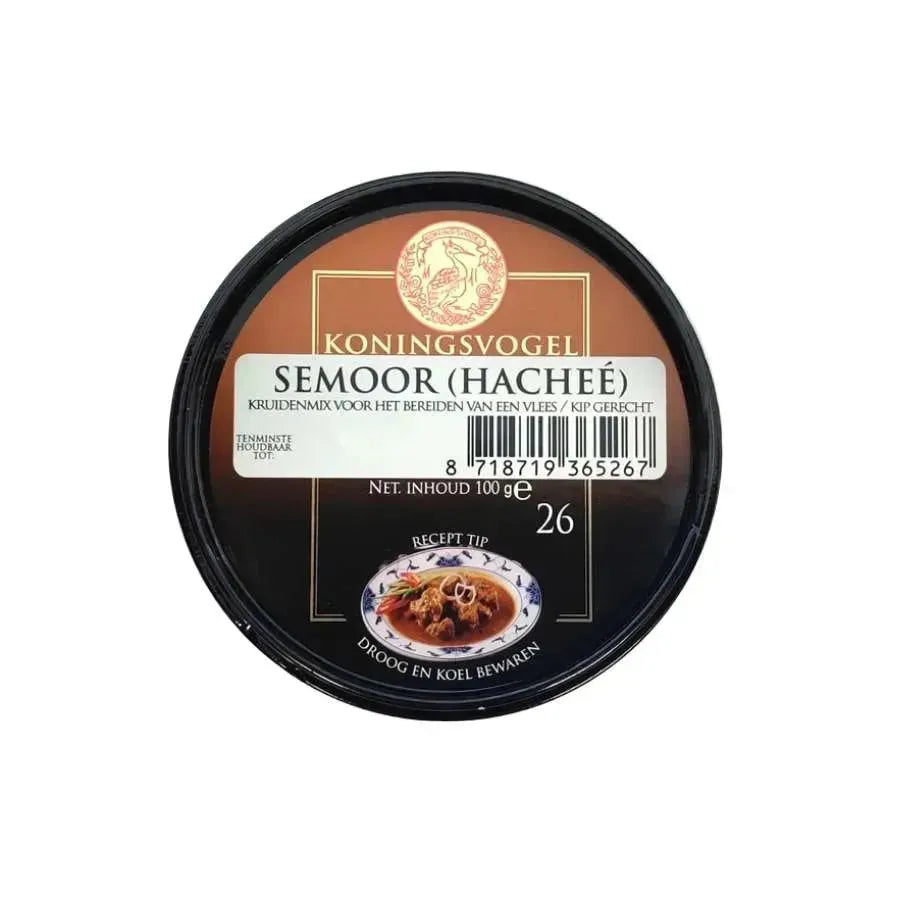 Best Before 21 february '25 - Koningsvogel Boemboe Semoor Hachee - 100g-Global Food Hub