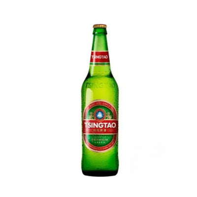 Best Before 22 February'25 Tsingtao Beer 4,7% ALC. - Plato 10,8 (Age Check Included) - Bottle - 330ml-Global Food Hub