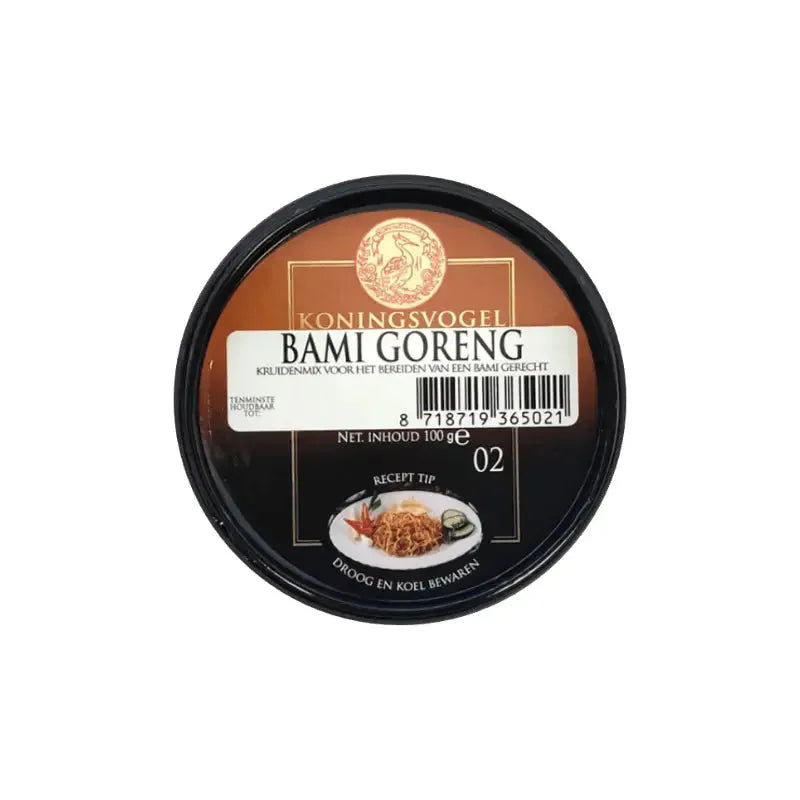 Best Before 23rd July'26 Koningsvogel Boemboe Bami Goreng - 100g-Global Food Hub