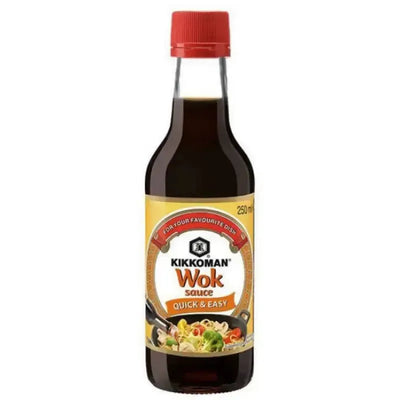 Best Before 23rd November'26 Kikkoman Wok Sauce - 250ml-Global Food Hub