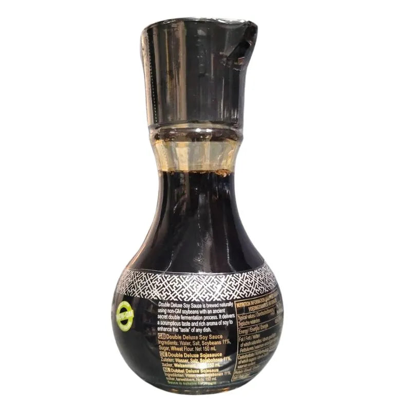 Best Before 24 Dec'25 LKK Double Deluxe Soy Sauce - 150ml-Global Food Hub