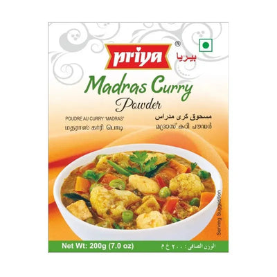 Best Before 26 February'26 - Priya Madras Curry Powder 200g-Global Food Hub