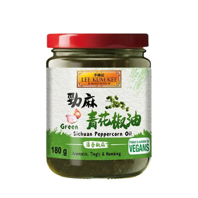 Best Before 2nd Nov'26 LKK Green Sichuan Peppercorn Oil - 180g-Global Food Hub