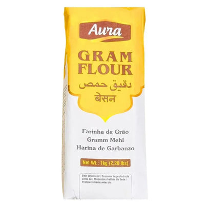 Best Before 3 July 2026 - Aura Gram Flour (Besan) - 1Kg-Global Food Hub