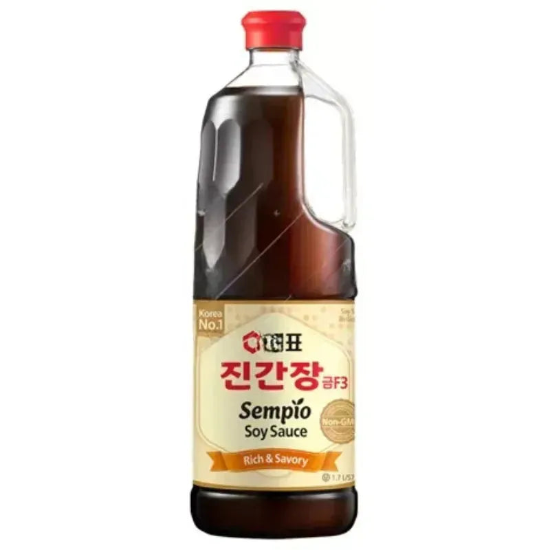 Best Before 3 May 2025 - SEMPIO - Soy Sauce Jin Gold F3 PET - 1.7L-Global Food Hub