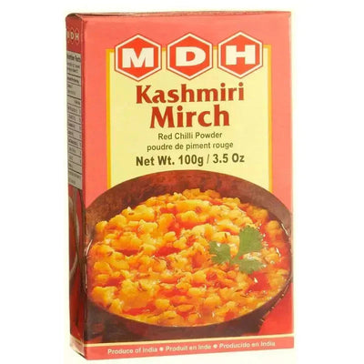 Best Before 30 Dec'24 MDH Kashmiri Mirch Masala - 100g-Global Food Hub