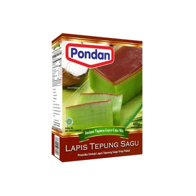 Best Before 30 November'25 Pondan Lapis Tepung Sagu Cakemix - 400g-Global Food Hub