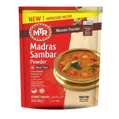 Best Before 30June'26 MTR Madras Sambar Powder - 100g-Global Food Hub