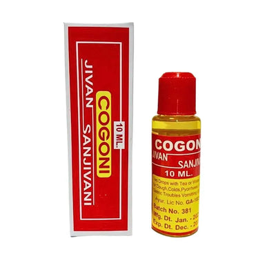 Best Before 30th June'26 Cogoni Jivan Sanjivani Herbal Ayurvedic Drops for Wellness & Vitality - 10ml-Global Food Hub