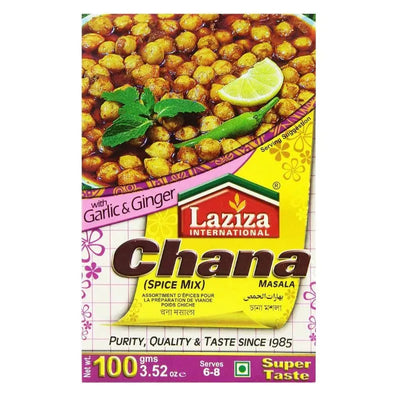 Best Before 31 December'25 Laziza Chana Masala - 100g-Global Food Hub