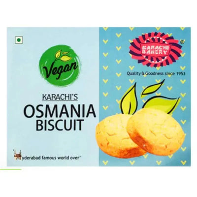 Best Before 31 January'25 Karachi Bakery Vegan Osmania Biscuits - 400g-Global Food Hub