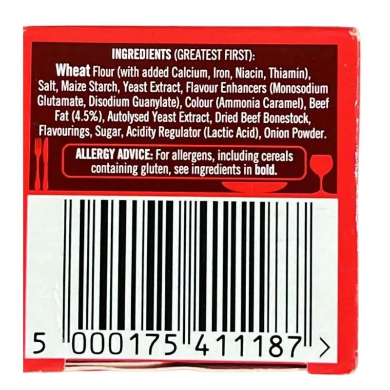 Best Before 31st July'26 Oxo Beef Stock Cubes - 12 Cubes-Global Food Hub