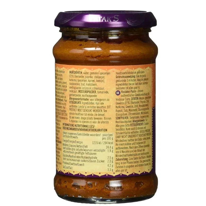 Best Before 31st July'26 Patak's Vindaloo Paste - 283g-Global Food Hub