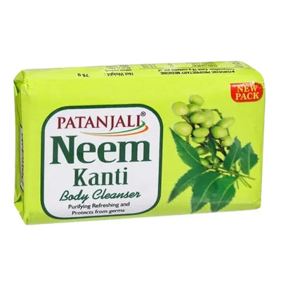 Best Before 31st March'26 Patanjali Neem Kanti Soap - 75g-Global Food Hub